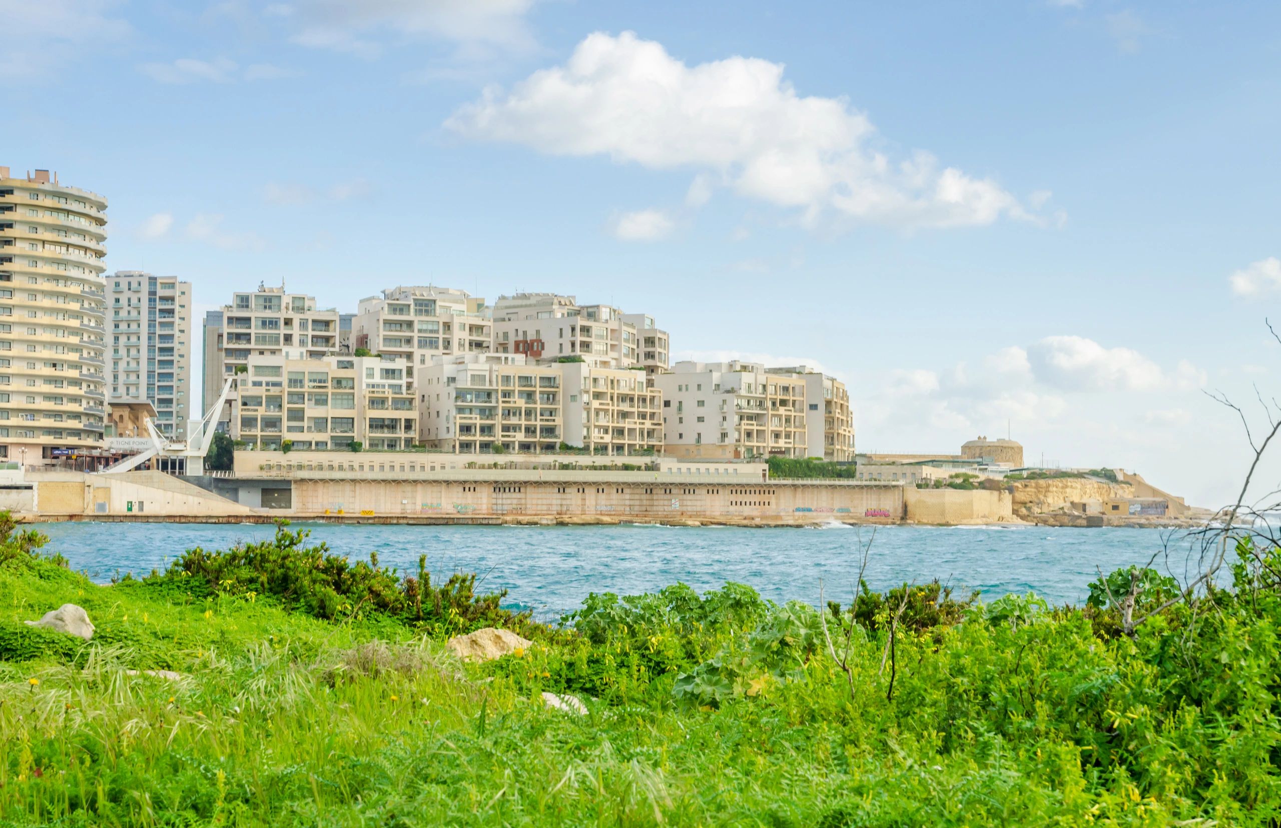 Professional hygiene and maintenance team at work in a modern Maltese property.
