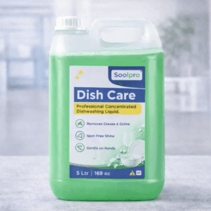 SOOLPRO Dish Care 5L Professional Concentrated Dishwashing Liquid (*4)